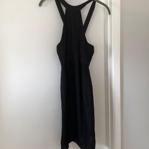 Guess black fitted dress